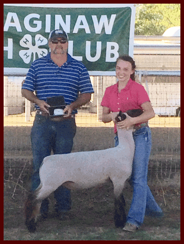 DeLaney McLean Saginaw 4-H